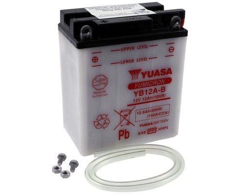 Batterie yuasa yb12a - yb12a-b, 12ah