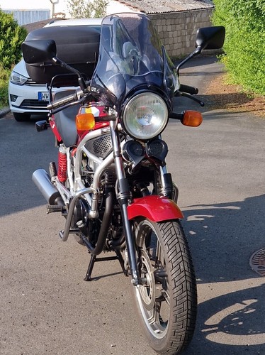 Honda 450 17 farbe rot - cb,