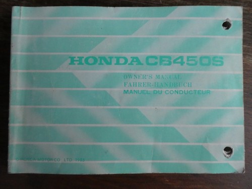 Original honda 450 s - original,